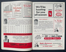 Load image into Gallery viewer, 1966 Los Angeles Dodgers vs. Pittsburgh Pirates Program MLB Baseball Vintage