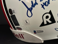 Load image into Gallery viewer, 1996 NFL Pro Football Hall Of Fame Game Signed x20 Riddell Helmet Beckett LOA