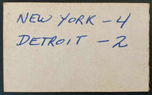 Load image into Gallery viewer, 1966 Detroit Olympia Historic NHL Hockey Program + Ticket Howe's 1500th Game
