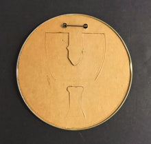 Load image into Gallery viewer, New Orleans Saints NFL Pinback Giant Size Football Button 6" Diameter