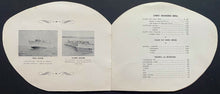 Load image into Gallery viewer, 1950's Restaurant Menu Chris' Seahorse Grill Photos 7 Boats Tours Fishing +