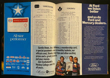 Load image into Gallery viewer, 1973 Vancouver Canucks Yearbook NHL Game Program Toronto Maple Leafs Gardens