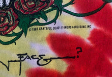 Load image into Gallery viewer, Vintage 1990 Grateful Dead T Shirt Tie Dye Space Your Face 25 Years 90s Garcia