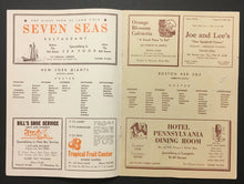 Load image into Gallery viewer, 1951 St. Louis Cardinals v New York Giants MLB Baseball Spring Training Program