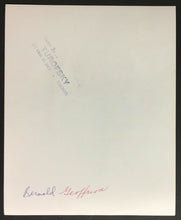 Load image into Gallery viewer, Vintage 1960 Turofsky Hockey Photo Boom Boom Geoffrion Montreal Canadiens Legend