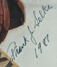 Load image into Gallery viewer, 1981 Frank Selke Autographed Montreal Forum Program Canadiens NHL Hockey JSA LOA