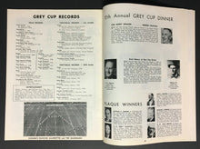 Load image into Gallery viewer, 1961 Grey Cup Program CFL Football Exhibition Stadium Hamilton vs Winnipeg