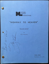 Load image into Gallery viewer, Michael Landon Autographed Singed Highway to Heaven Final Episode Script LOA VTG