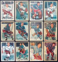 Load image into Gallery viewer, 1953/54 Parkhurst NHL Hockey Card Complete Full Set Graded x3 Beliveau Howe KSA