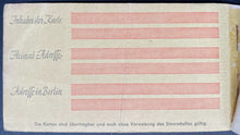 Load image into Gallery viewer, 1936 Berlin Summer Olympics Ticket Book With Ticket Sports Vintage Historical