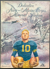 Load image into Gallery viewer, 1959 Dedication NAVY - Marine Corps Memorial Stadium Football Program Unscored