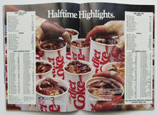 Load image into Gallery viewer, 1989 NFL Program NY Giants vs NY Jets HOF Inductees Bradshaw Blount Wood Shell