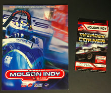 Load image into Gallery viewer, 2002 Molson Indy Toronto Paul Tracy Driver Signed Racing Auto Program + Ticket