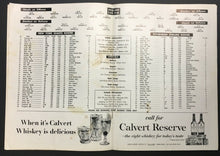Load image into Gallery viewer, 1961 Yankee Stadium NFL Football Program New York Giants vs Pittsburgh Steelers