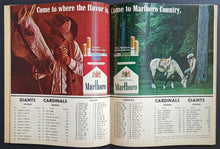 Load image into Gallery viewer, 1966 New York Giants vs. St. Louis Cardinals Vintage Football Program AFL NFL