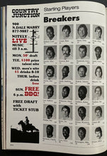Load image into Gallery viewer, 1983 USFL Inaugural 1st Historic Program Tampa Bay Bandits vs Boston Breakers