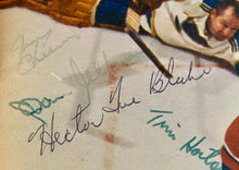 Load image into Gallery viewer, 1969 Autographed NHL Montreal All-Star Game Program Signed 19 Hockey Stars LOA