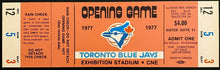 Load image into Gallery viewer, 1977 MLB Baseball Toronto Blue Jays First Game Tickets (6) Each Colour Very Rare