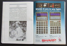 Load image into Gallery viewer, 1985 Maple Leaf Gardens NHL Program Toronto Leafs v Penguins Lemieux Rookie Year