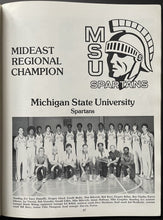 Load image into Gallery viewer, 1979 NCAA Final 4 Championship Basketball Program Larry Bird vs Magic Johnson