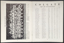Load image into Gallery viewer, 1937 Buffalo Memorial Stadium First Game Football Program NCAA Colgate v. Tulane