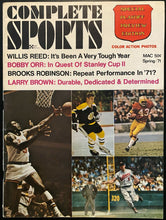 Load image into Gallery viewer, 1971 Complete Sports Magazine Featuring Arnold Schwarzenegger Frank Robinson