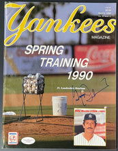 Load image into Gallery viewer, 1990 George Steinbrenner Autographed New York Yankee Spring Training Program LOA
