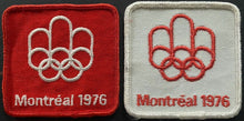 Load image into Gallery viewer, 1976 Official Summer Olympics Montreal Four Patches Partial Original Packaging