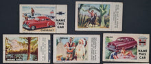 Load image into Gallery viewer, Topps License Plates x17 Trading Cards USA American States FLA ARI NY SD OK MAS