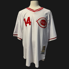 Load image into Gallery viewer, Pete Rose Autographed Cincinnati Reds MLB Baseball Jersey Hit King 4256 Insc.