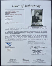 Load image into Gallery viewer, Eddie Rickenbacker Signed Type 1 Photo + Letter Autographed Military JSA LOA