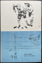 Load image into Gallery viewer, 1974-75 Knob Hill Farms Jr. A Program Whitby Arena Game vs Markham Waxers