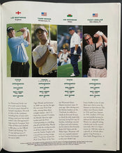 Load image into Gallery viewer, 2001 Vintage PGA Golf Masters Program Tiger Woods Slam Augusta National