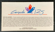 Load image into Gallery viewer, 1992 CFL Grey Cup Ticket SkyDome Calgary Stampeders vs Winnipeg Blue Bombers
