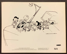 Load image into Gallery viewer, 1969 Vintage Large Peanuts Gang Studio Photo A Boy Named Charlie Brown Comic