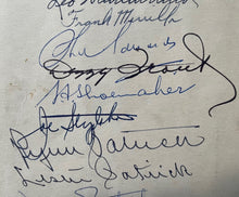 Load image into Gallery viewer, 1956 Signed x15 Sports Dinner Program Jackie Robinson Autographed MLB JSA LOA