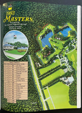 Load image into Gallery viewer, 1993 Vintage PGA Golf Masters Program Bernhard Langer Second Augusta National