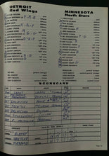 Load image into Gallery viewer, 1968 Detroit Olympia NHL Hockey Program Wings Gordie Howe Milestone 1600th Point