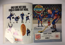 Load image into Gallery viewer, 1994 Oldtimers Game vs Law Enforcement Hockey Program + 2 Tix Signed x15 NHLers