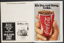 Load image into Gallery viewer, 1972 Milwaukee County Stadium MLB Program Brewers vs Detroit Tigers Baseball