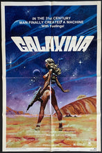 Load image into Gallery viewer, 1980 Vintage Galaxina Movie Poster Dorothy Stratten Stephen Macht Sci-Fi
