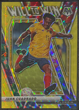 Load image into Gallery viewer, 2021-22 Panini Mosaic #10 Juan Cuadrado Gold Fluorescent Prizm 6/10 SGC GEM 10