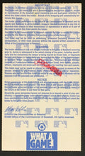 Load image into Gallery viewer, 1996 World Series Game 5 Ticket Fulton County Stadium Atlanta Braves vs Yankees