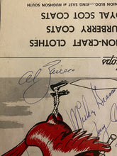 Load image into Gallery viewer, 1950 Pony League Baseball Program MLB All Stars Signed by 9 Autographed Coleman+