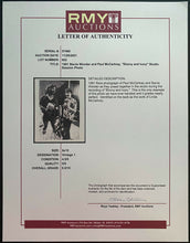 Load image into Gallery viewer, 1981 Stevie Wonder + Paul McCartney Vintage Photo Taken By Linda McCartney