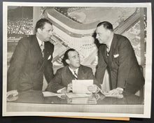 Load image into Gallery viewer, 1945 All American Football Conference Type 1 Photo Dan Topping Pro Football LOA