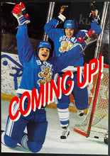Load image into Gallery viewer, European Jr Hockey Vintage Item Lot Postcards + Stickers Helsinki Championships