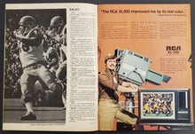 Load image into Gallery viewer, 1974 CFL Program Football BC Lions vs Hamilton Tiger Cats Ivor Wynn Stadium
