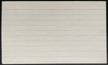 Load image into Gallery viewer, Chuck Bednarik AFL American Football League Player Autographed Index Card