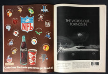 Load image into Gallery viewer, 1967 NFL Football Program Memorial Stadium Baltimore Colts vs Dallas Cowboys Vtg